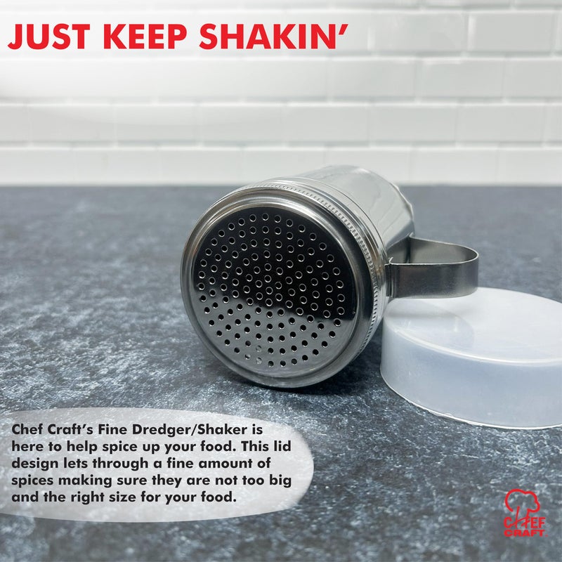 Chef Craft Select Dredger/Shaker, Fine, Stainless Steel - Image 3